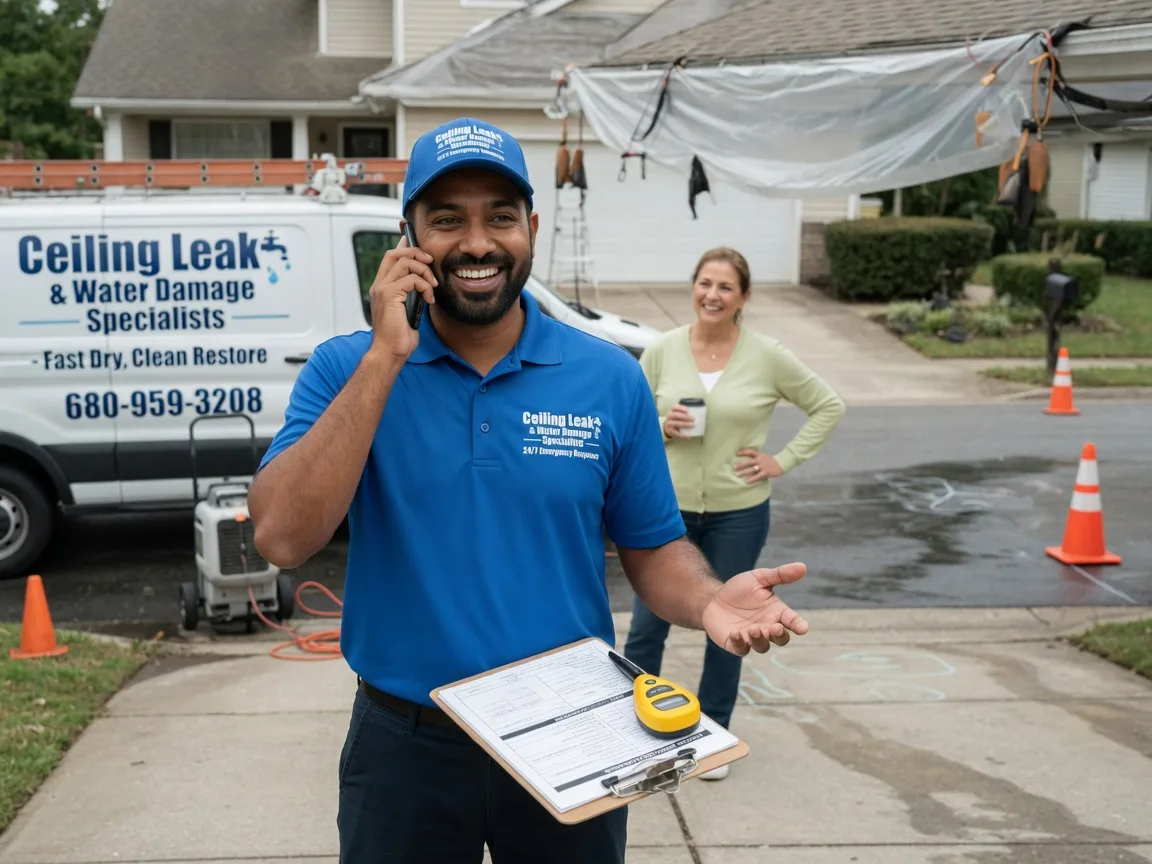 Ceiling Leak Cleanup Calhoun City, MS FAQs