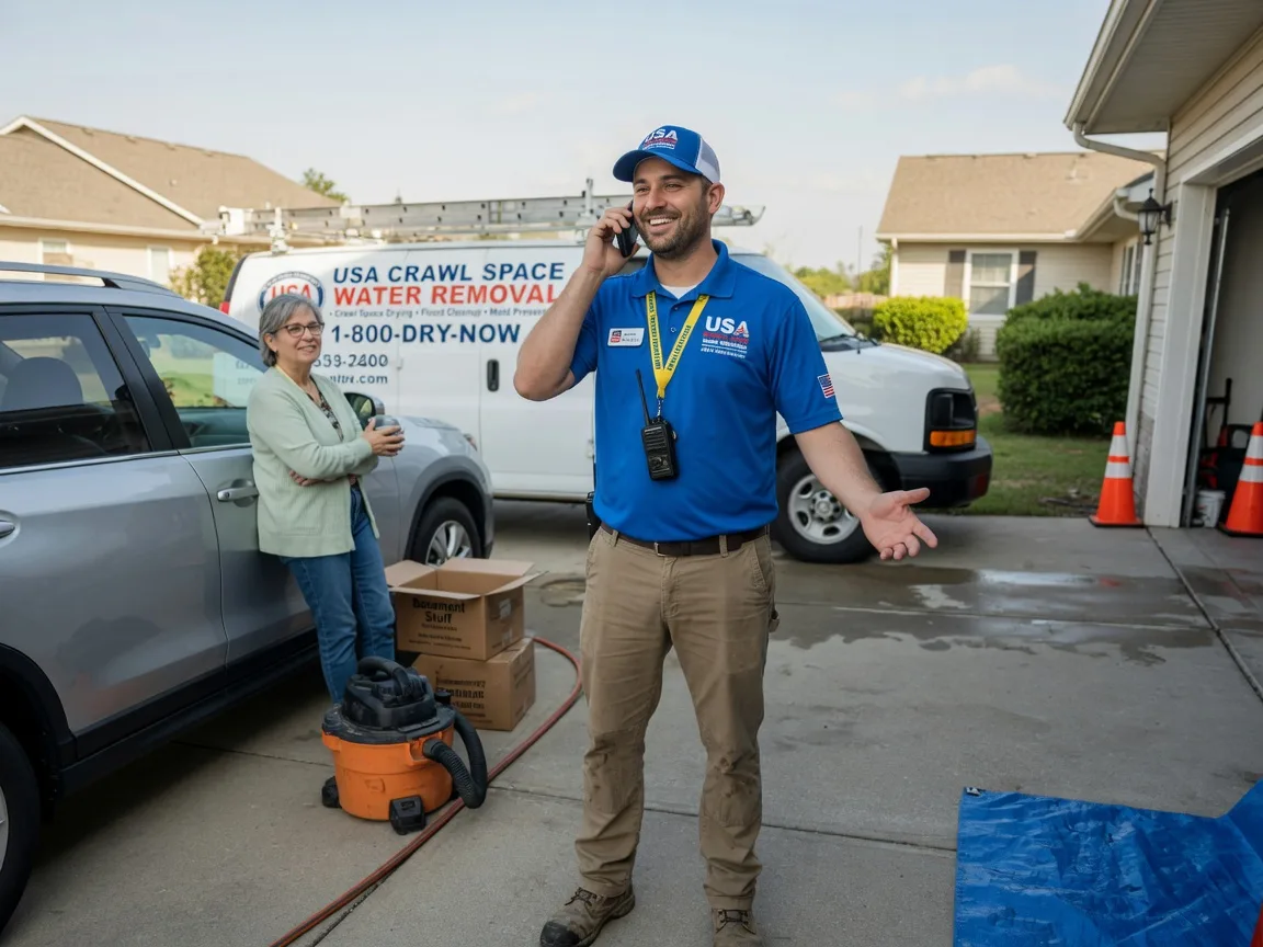 Crawl Space Water Removal Calhoun City, MS FAQs